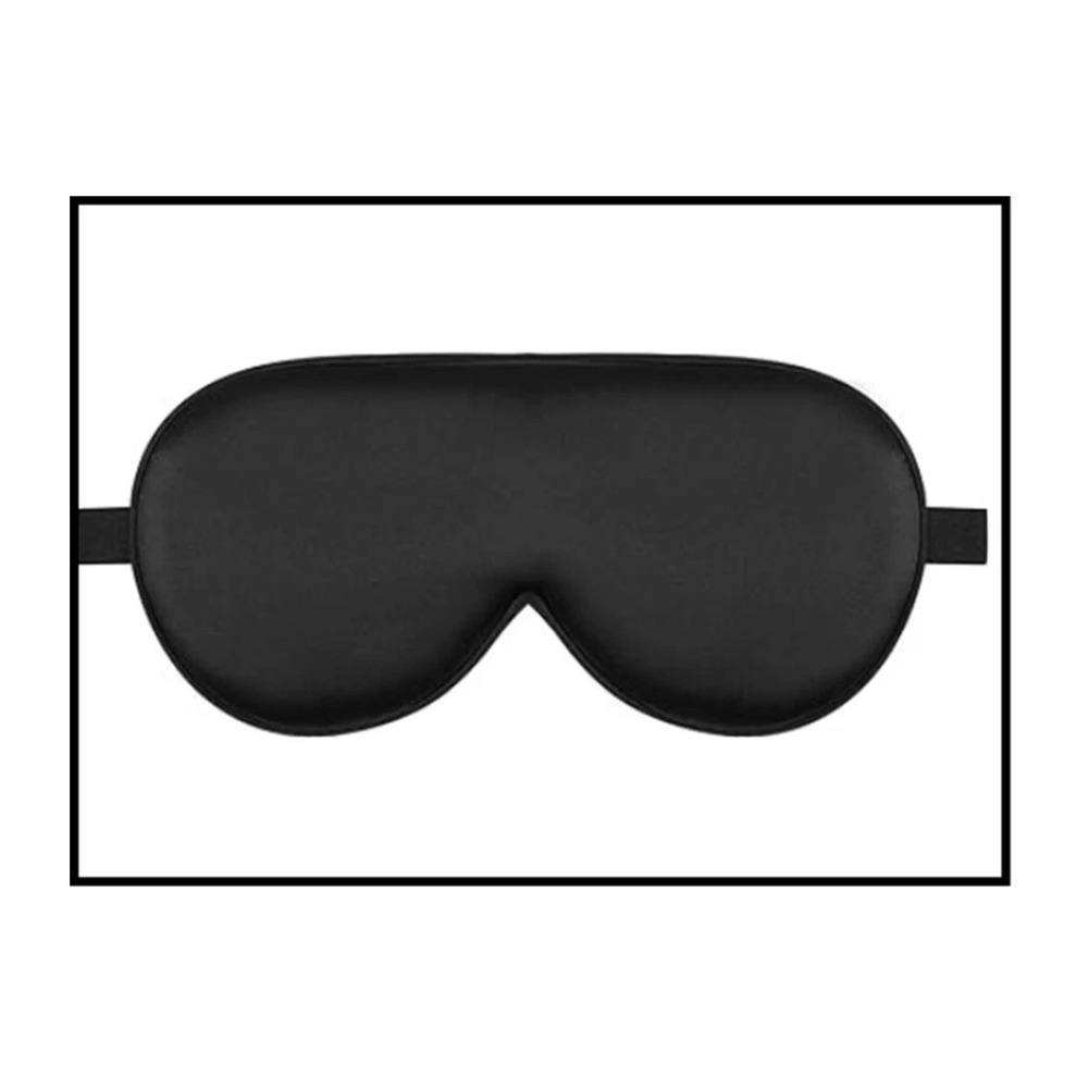 Alaska Bear Sleep Mask Silk Cover - Eye Contour Built in No Pressure**
